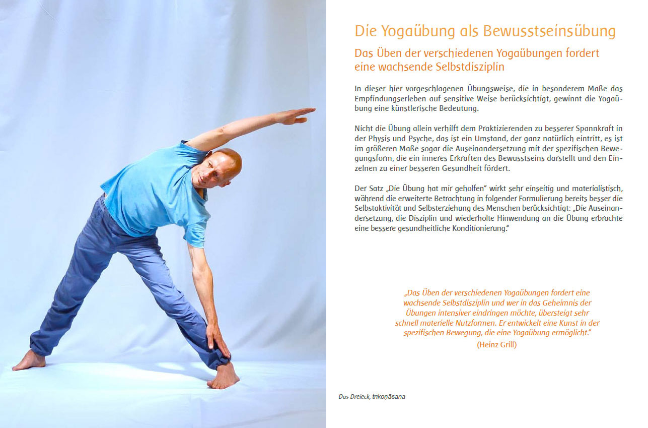 Die Yogaübung als Bewusstseinsübung