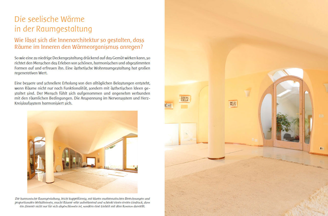 Die seelische Wärme in der Raumgestaltung