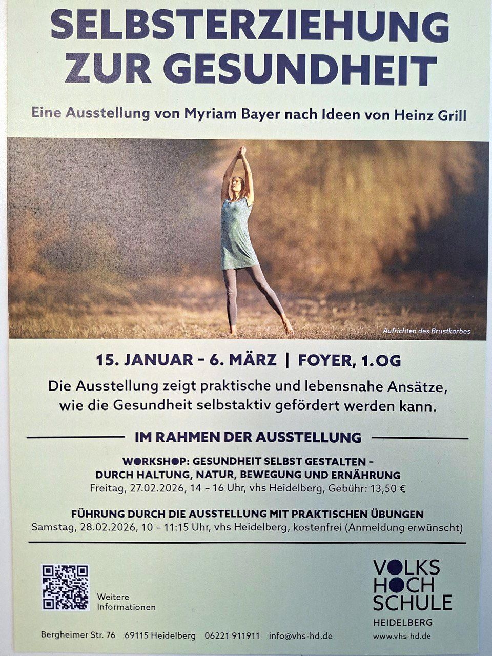 Ausstellung in der VHS Freiburg